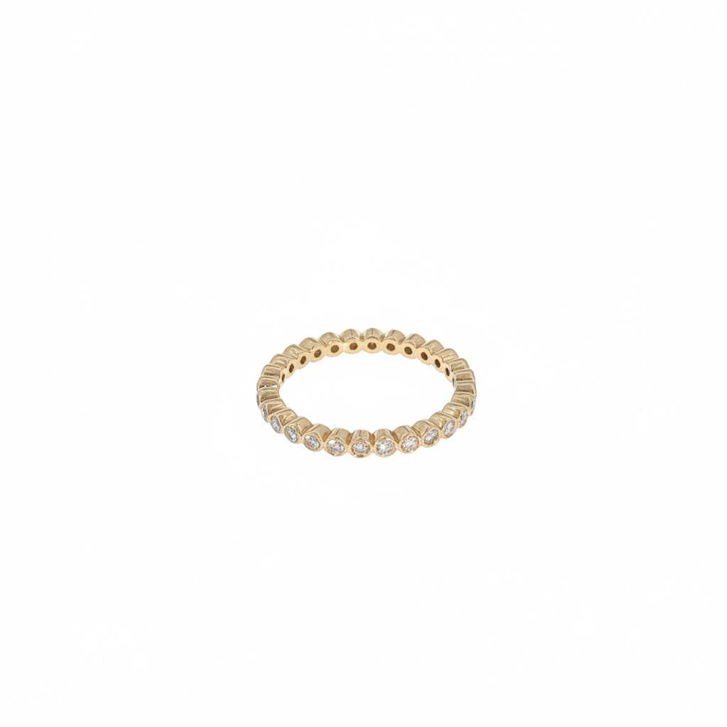 Scallop Ring Pure White 1