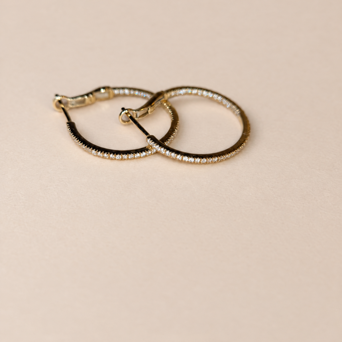 Vera Diamond Hoops