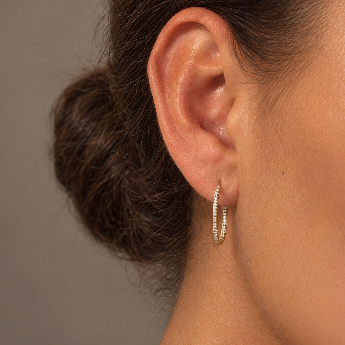 Vera Diamond Hoops