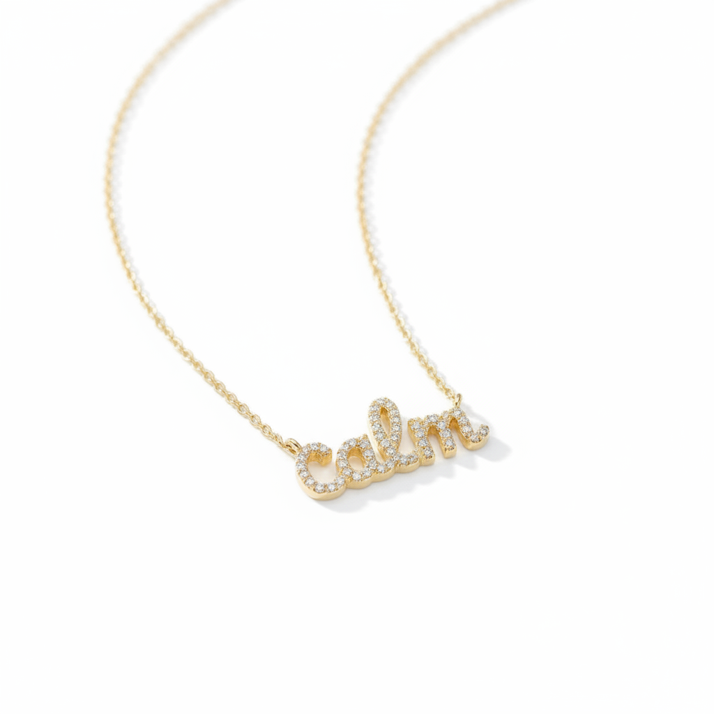 Calm Affirmation Necklace