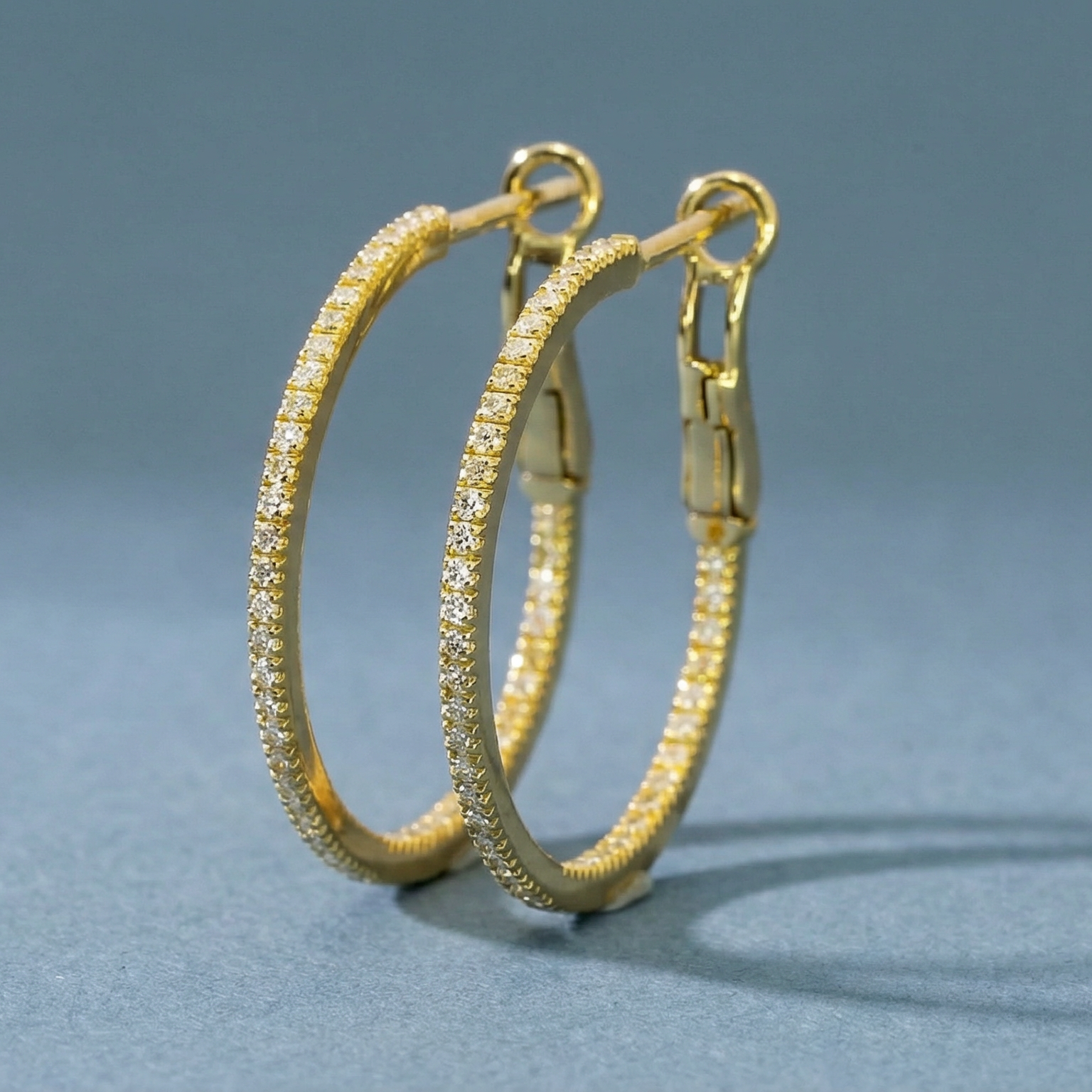 Vera Diamond Hoops