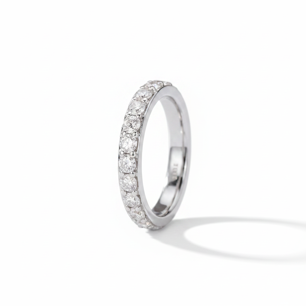 Vera Eternity Ring White Gold
